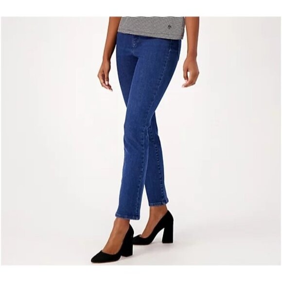 All Worthy Hunter McGrady Tall Signature Stretch Jeans Medium Wash T 6 8 10 - Picture 1 of 9